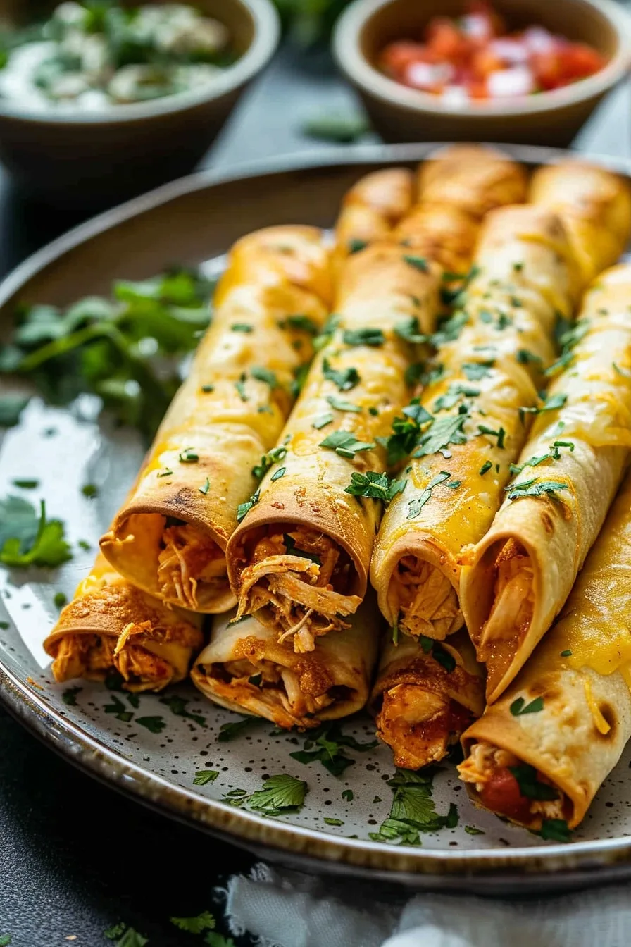 Cheesy Chicken Taquitos Recipe for Easy Dinners 2 image 1786368119239