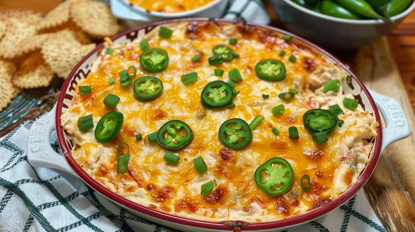 Jalapeño Popper Chicken Dip for Easy Entertaining
