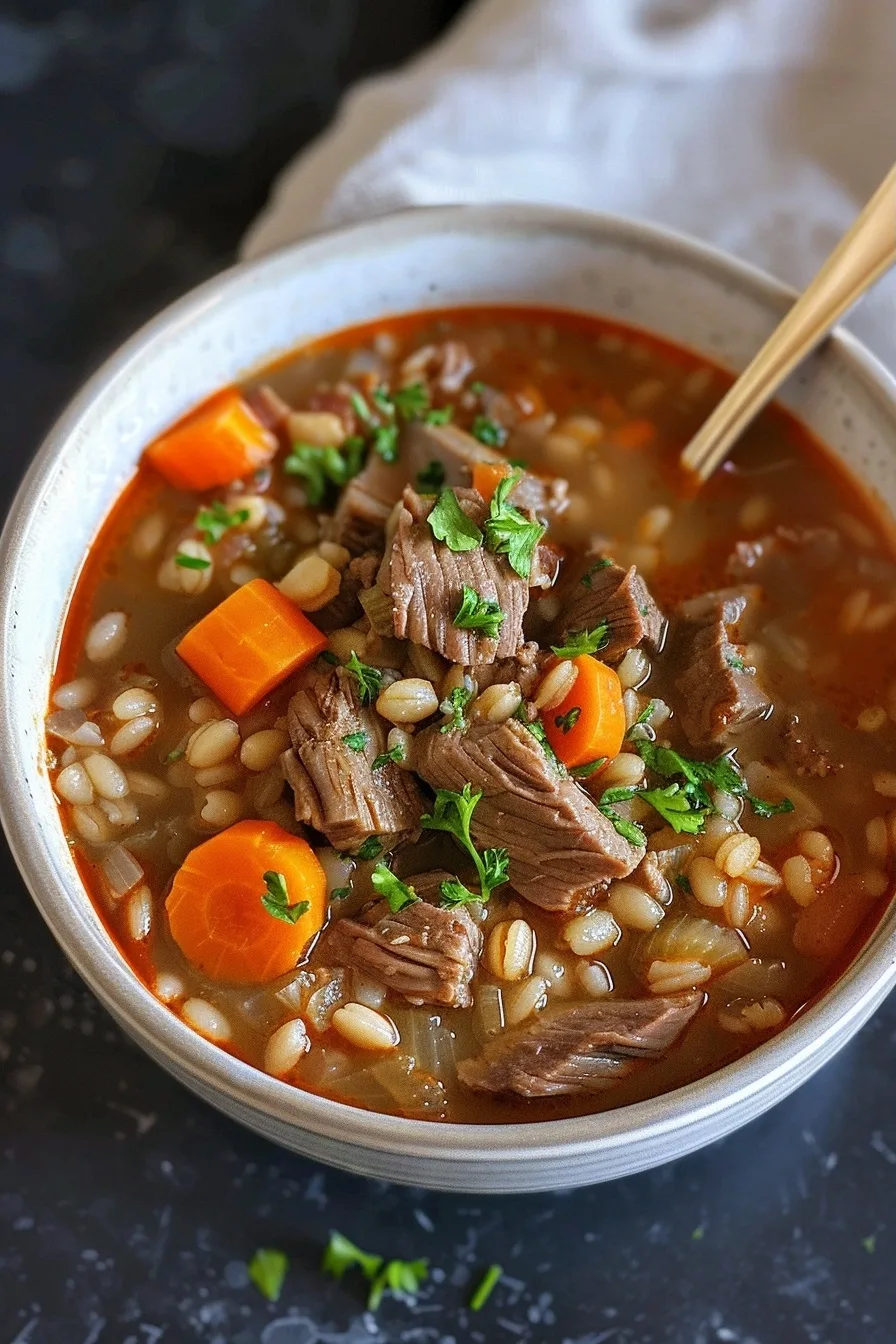 Beef Barley Soup: A Robust Hearty Home-Cooked Recipe 2 image 1786571530892