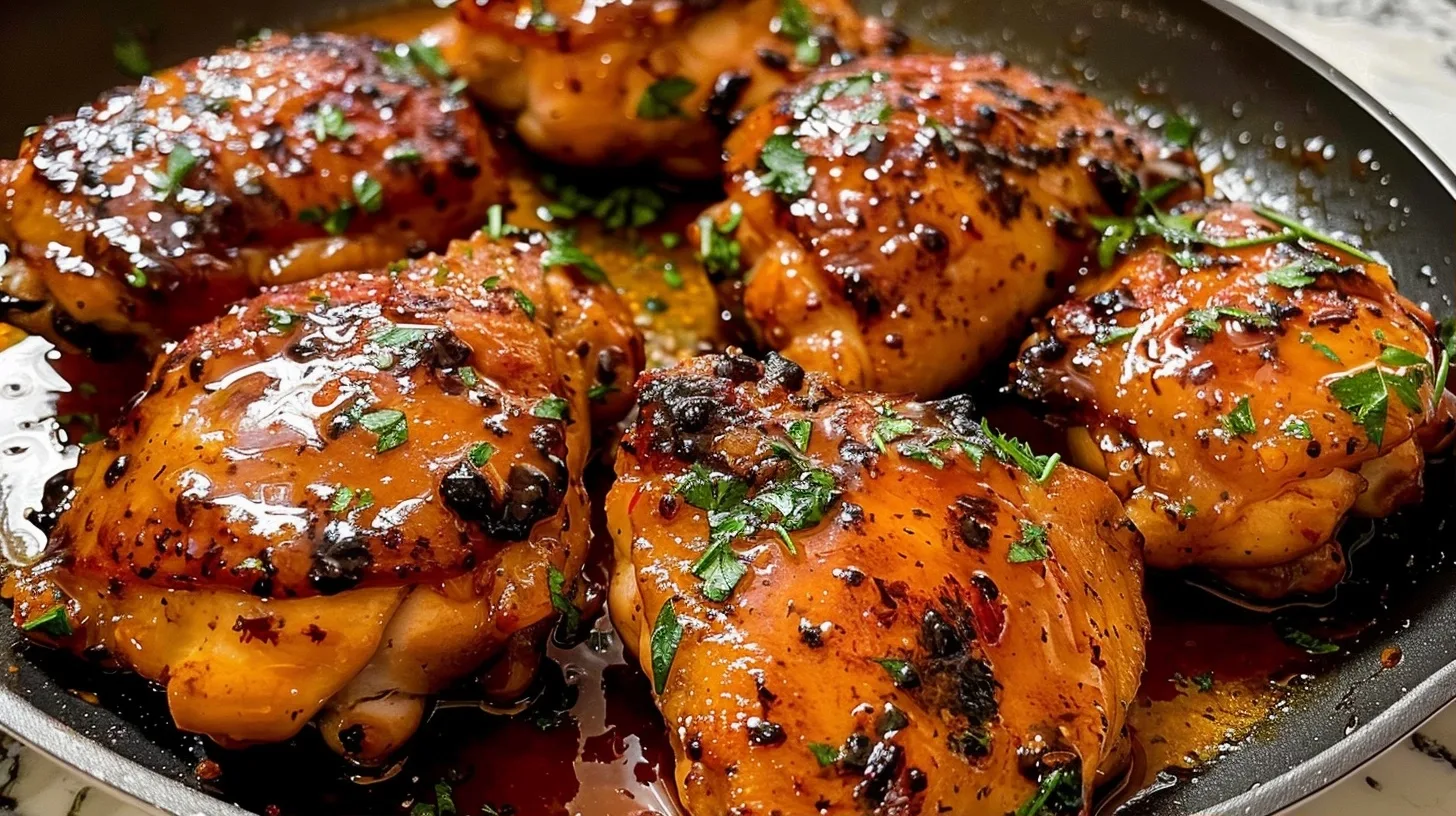 Apple Glazed Chicken Thighs For A Flavorful Dinner