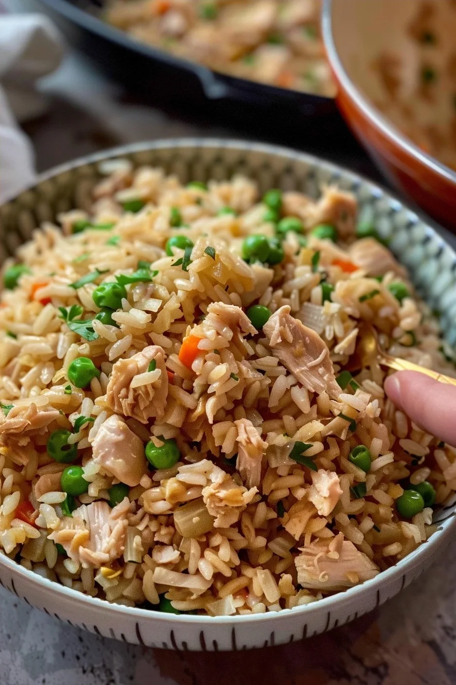 Garlic Butter Turkey Rice Is The Best Savory Comfort Meal 1 image 1786721589560