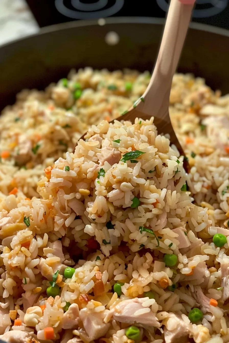 Garlic Butter Turkey Rice Is The Best Savory Comfort Meal 2 image 1786721593434