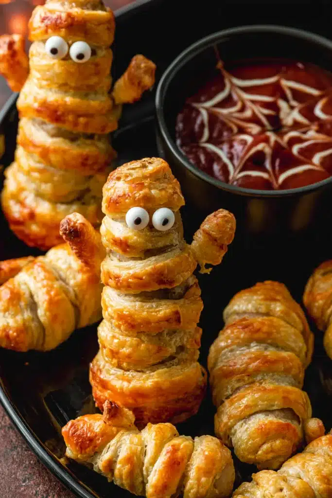 Witches Finger Sausage Rolls 1